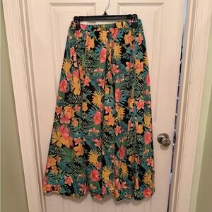Rachel Zoe Tropical Floral Maxi Skirt - Multicolor